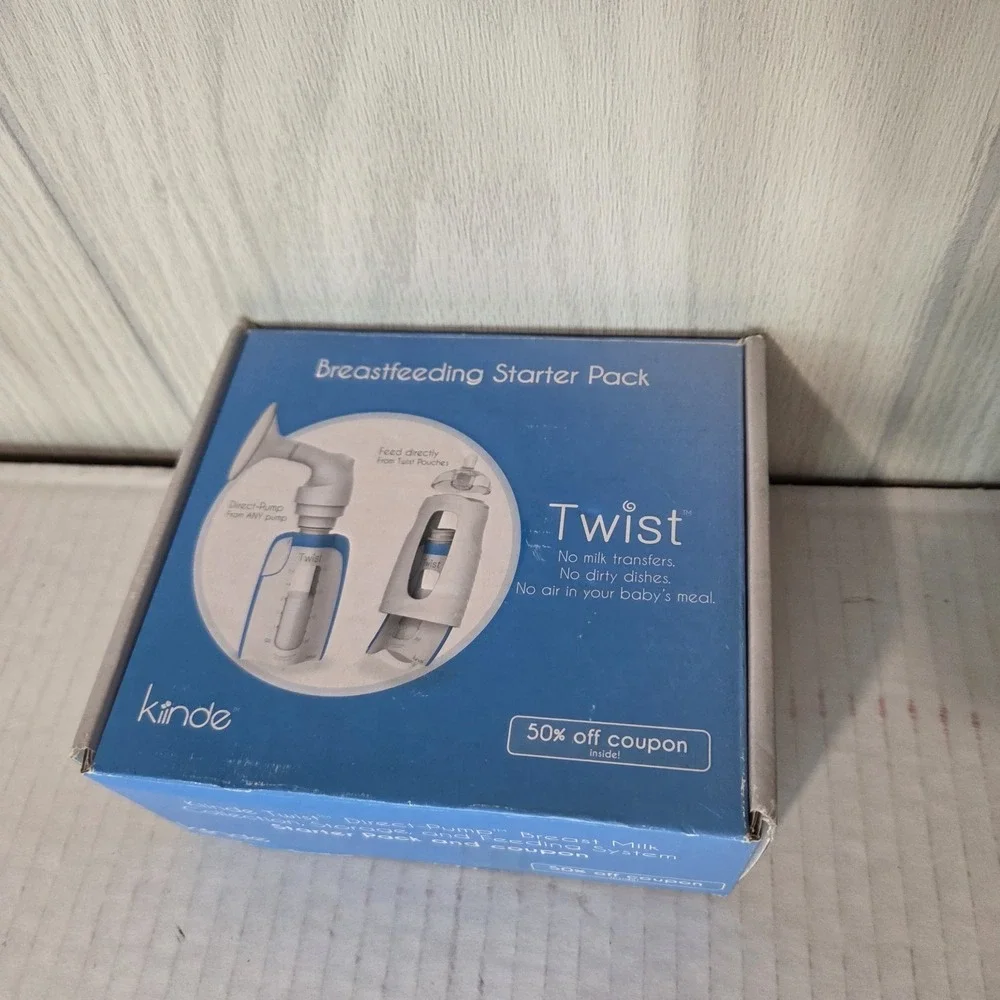 Kiinde Twist Breastfeeding Starter Pack- NIB- (1009)